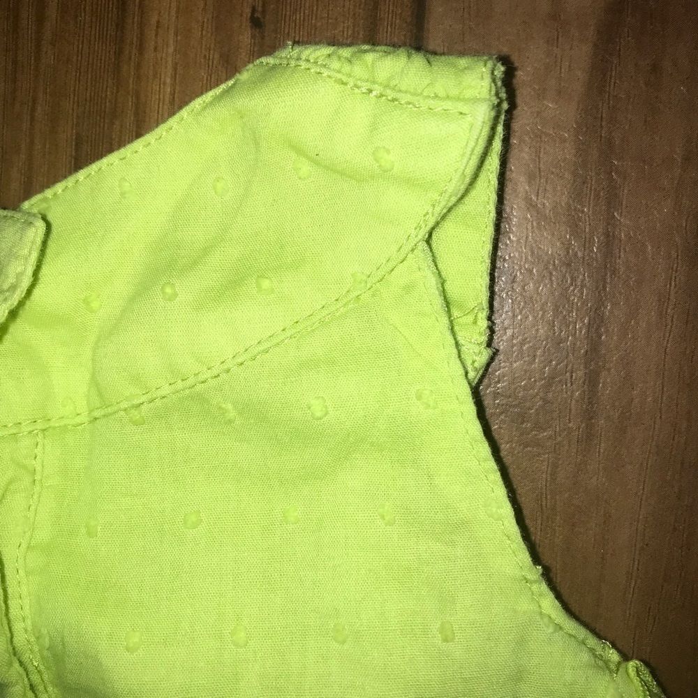 Nicole Miller Lime Green Dress - Picture 7 of 11